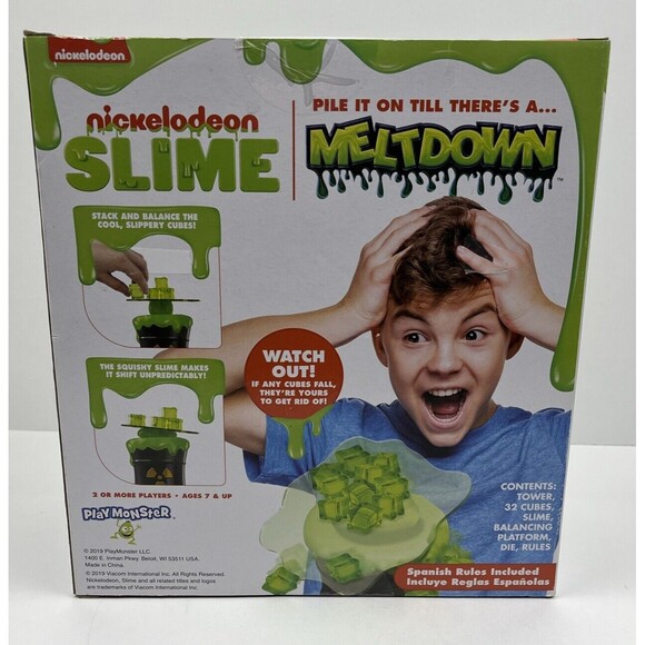 Nickelodeon Slime Meltdown Board Game Age 7+ Play Monster -NEW in Box - Picture 3 of 7